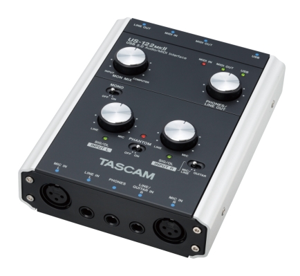 Tascam 升级 US-122和144 音频接口