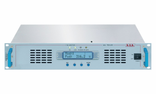 RVR TEX 100 LCD/S FM Transmitter (100W/MPX/2U)
