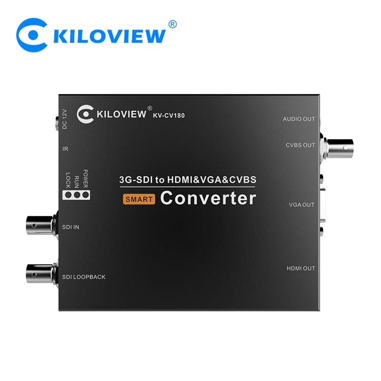 KILOVIEW KV-CV180 SDI转多接口转换器（HDMI/VGA/CVBS）视频转换器