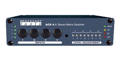 Broadcast Tools ACS 4.1 立体声矩阵切换器