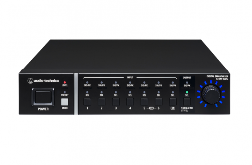 Audio-Technica 推出新款 ATDM-0604a 数字智能混音器