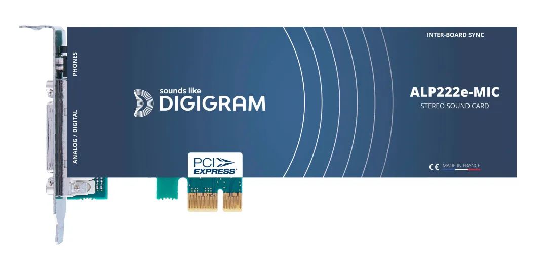 Digigram ALP222e & ALP222e-MIC声卡