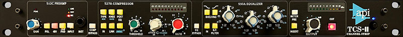 API (Automated Processes Inc) TCS-II Channel Strip 动态/均衡处理器