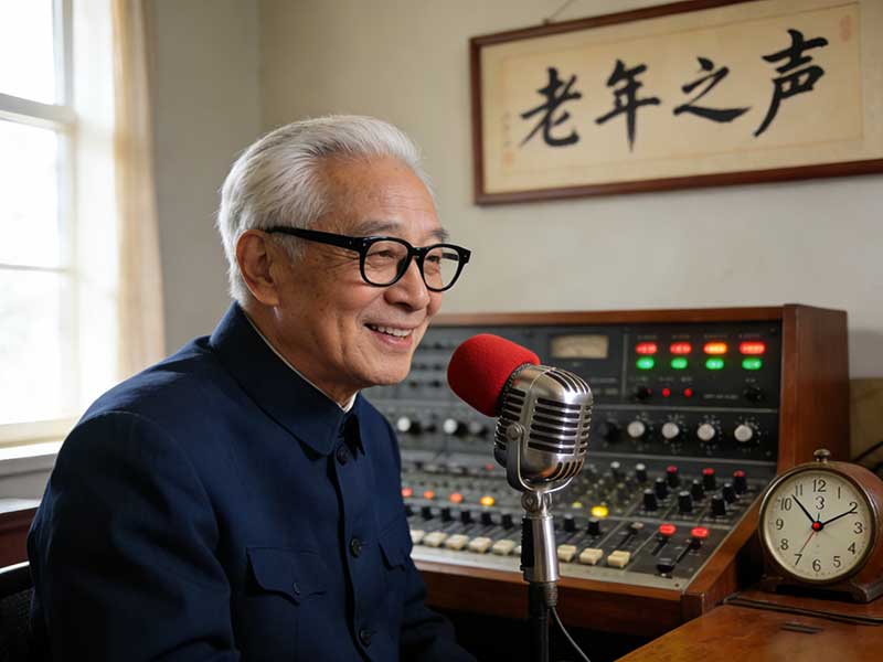 声音暖巢：老年电台如何编织银发族的精神陪伴网