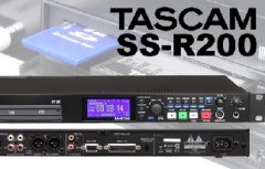 Tascam SS-R200 USB/CF/SD卡固态录音机