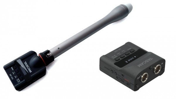 TASCAM DR-10C 无线录音机系列和 DR-10X 采访话筒录音机