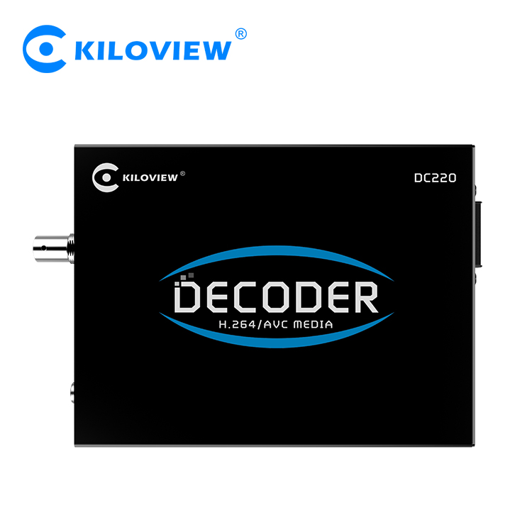 KILOVIEW KV-DC220 IP视频解码器同时解出HDMI/VGA/SDI两路