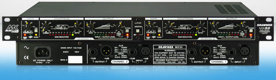 Drawmer MX30-PRO 专业品质动态处理器