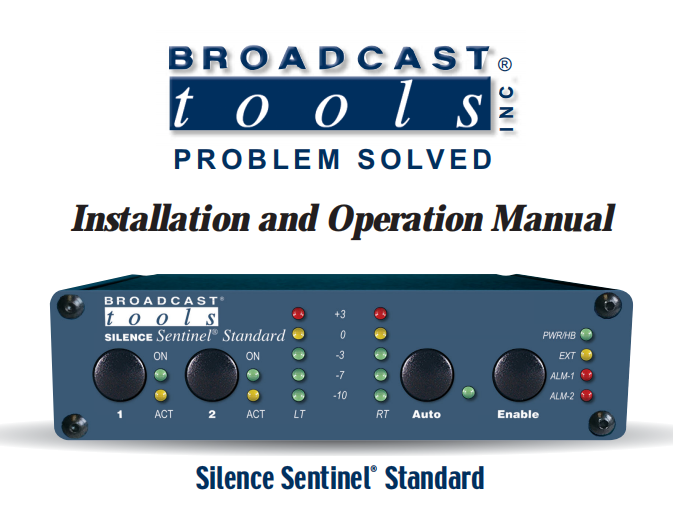 Broadcast Tools SilenceSentinel®Standar