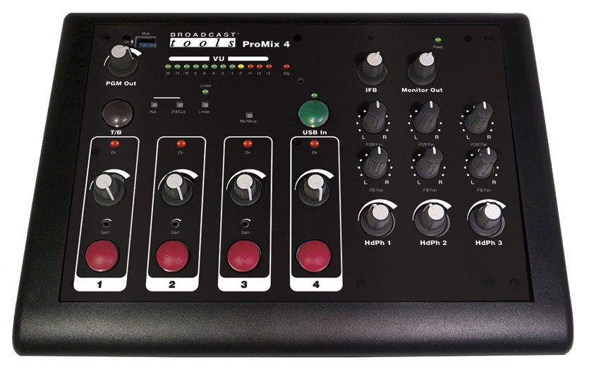 Broadcast Tools ProMix-4 模拟音频混音器
