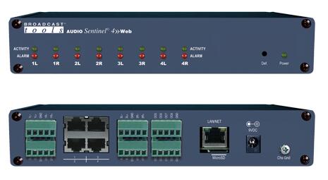 Broadcast Tools Audio Sentinel 4»Web 模拟音频静音传感器