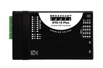 Broadcast Tools DTE-16 Plus 16通道DTMF音频编码器