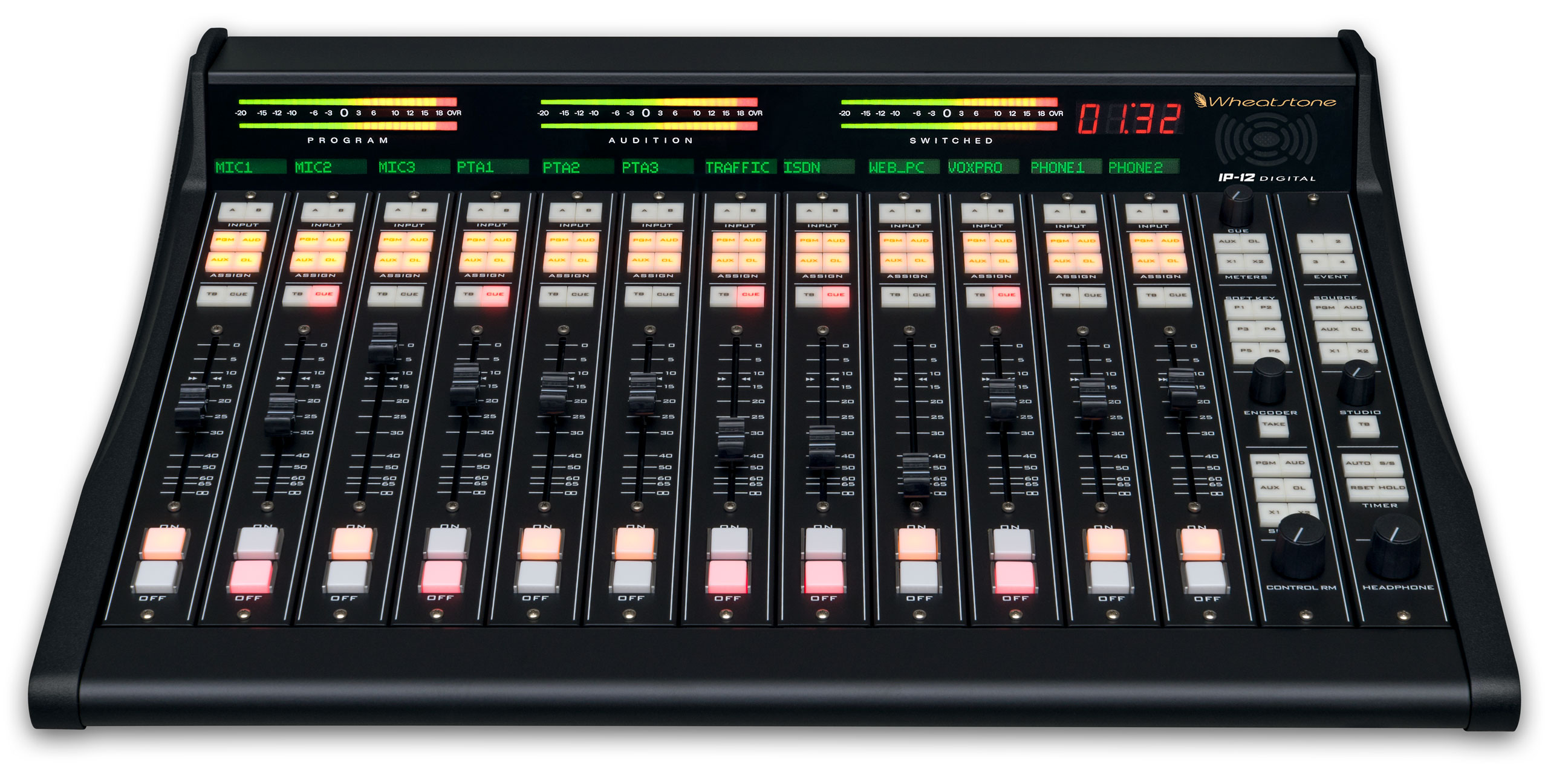 Wheatstone IP-12 数字直播调音台